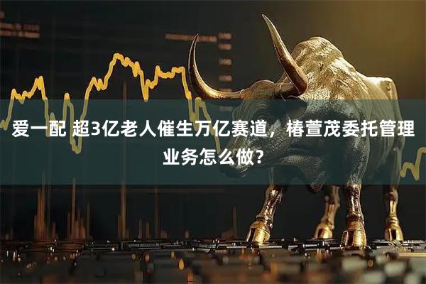 爱一配 超3亿老人催生万亿赛道，椿萱茂委托管理业务怎么做？